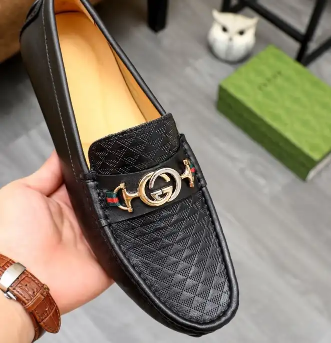 hype Gucci Leather Shoes