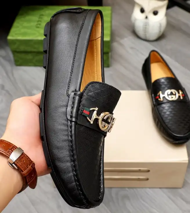 hype Gucci Leather Shoes