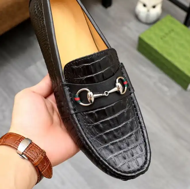 hype Gucci Leather Shoes