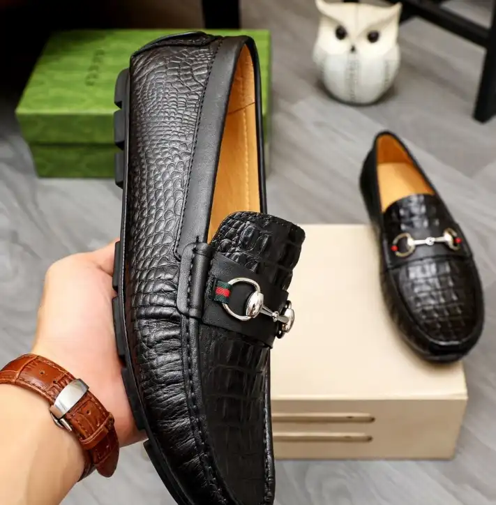 hype Gucci Leather Shoes