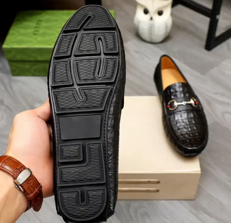 hype Gucci Leather Shoes