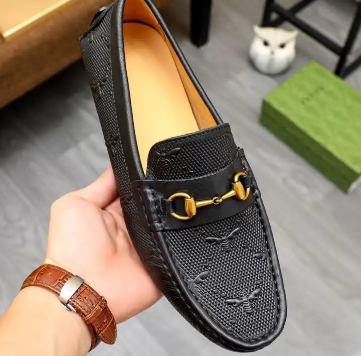 hype Gucci Leather Shoes