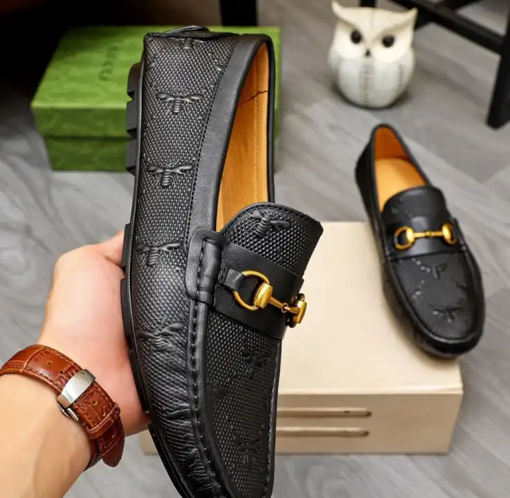 hype Gucci Leather Shoes