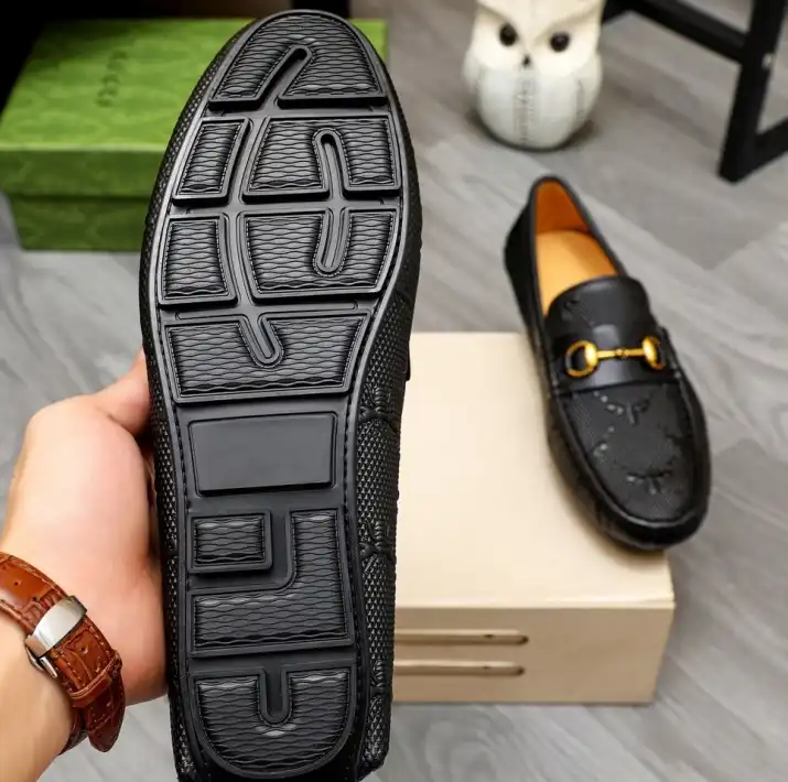 hype Gucci Leather Shoes