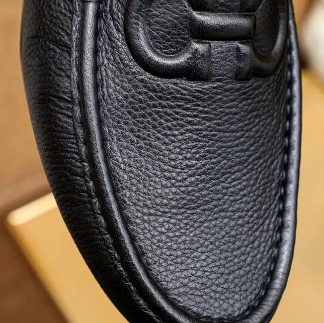 hype Ferragamo Leather Shoes