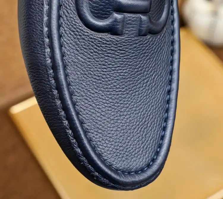 hype Ferragamo Leather Shoes