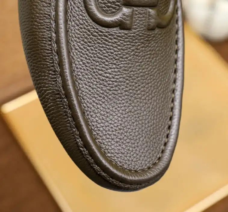 hype Ferragamo Leather Shoes