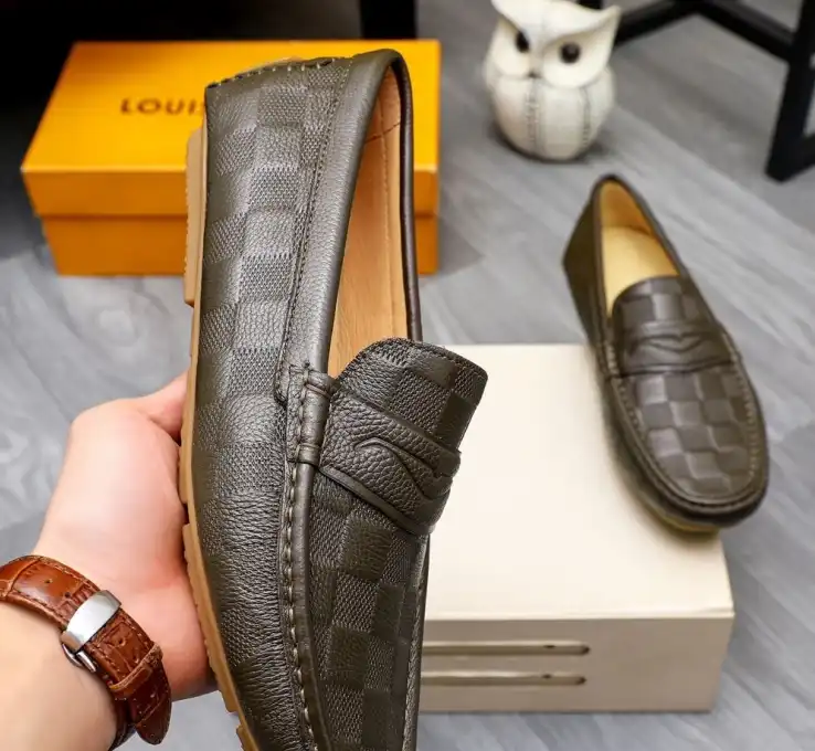 hype LV Leather Shoes