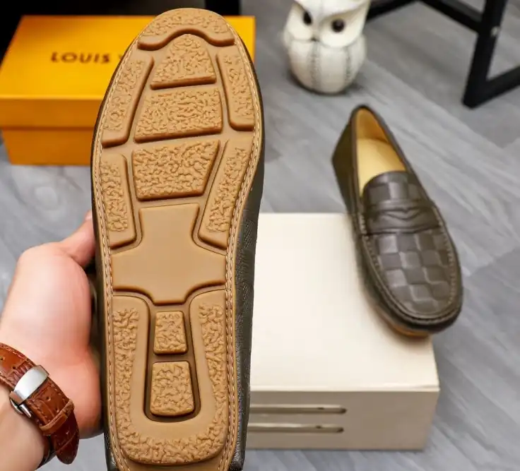 hype LV Leather Shoes