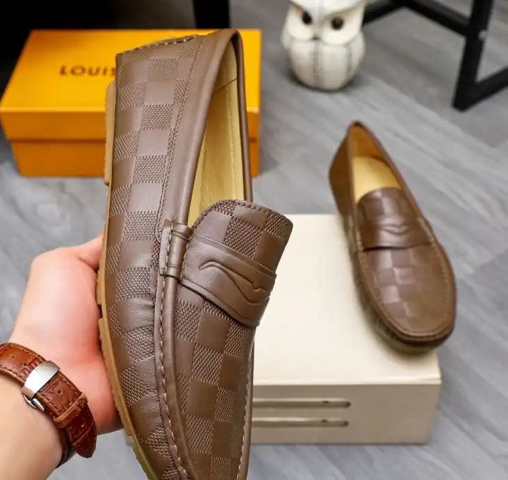 hype LV Leather Shoes