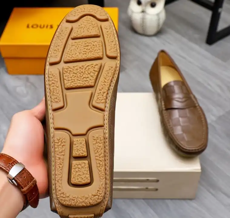 hype LV Leather Shoes