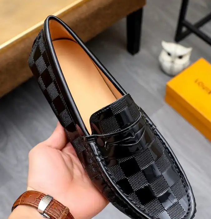 hype LV Leather Shoes