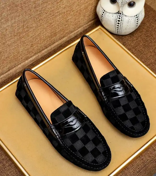 hype LV Leather Shoes