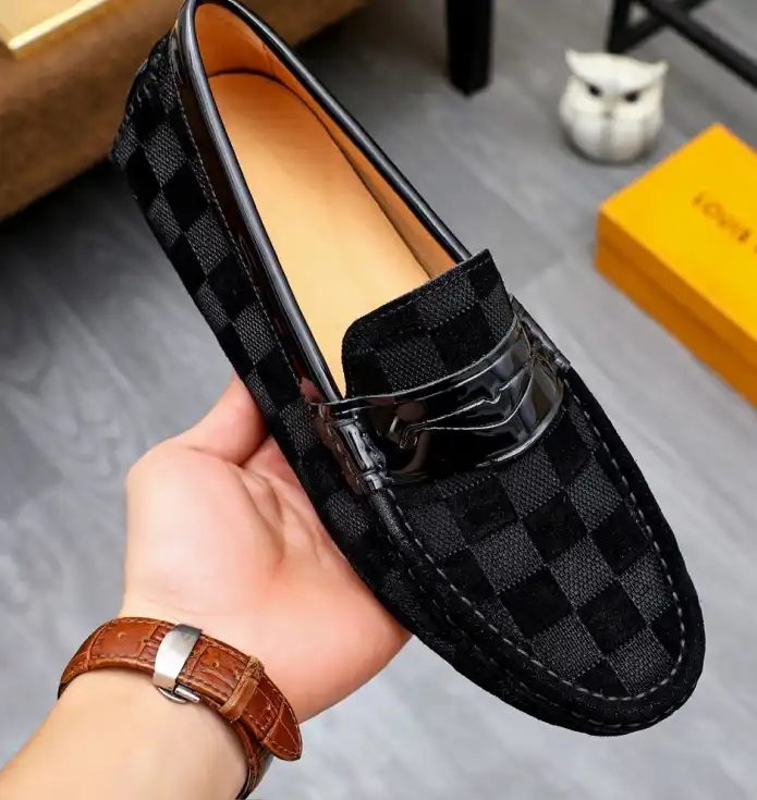 hype LV Leather Shoes