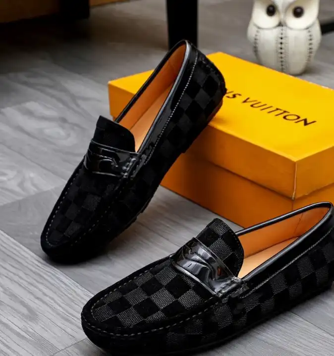 hype LV Leather Shoes