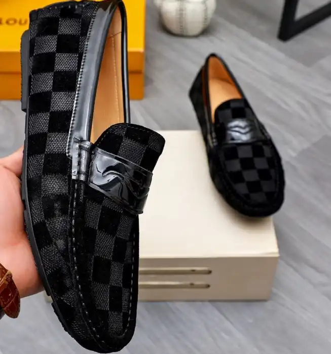 hype LV Leather Shoes