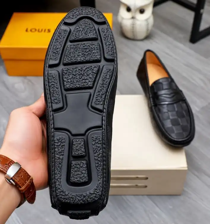 hype LV Leather Shoes