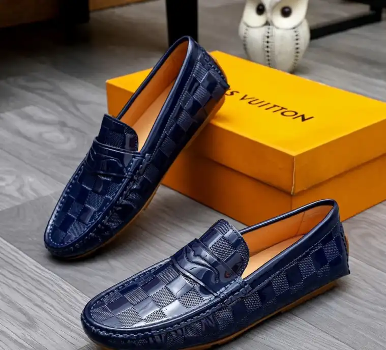 hype LV Leather Shoes