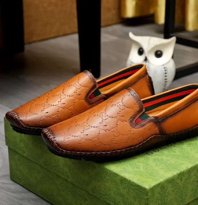 hype Gucci Leather Shoes