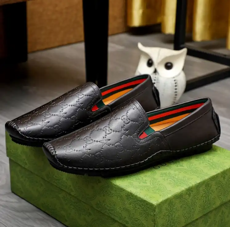 hype Gucci Leather Shoes