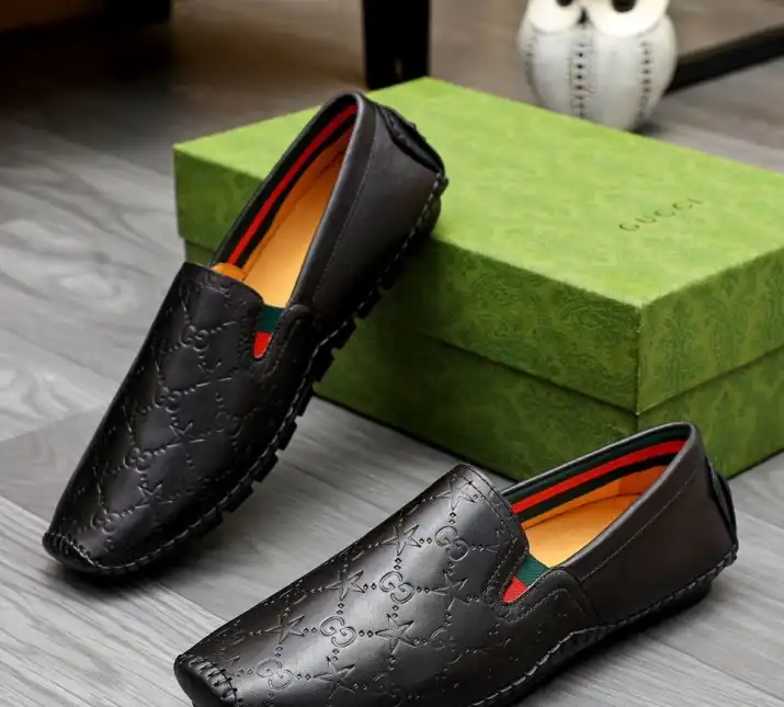 hype Gucci Leather Shoes