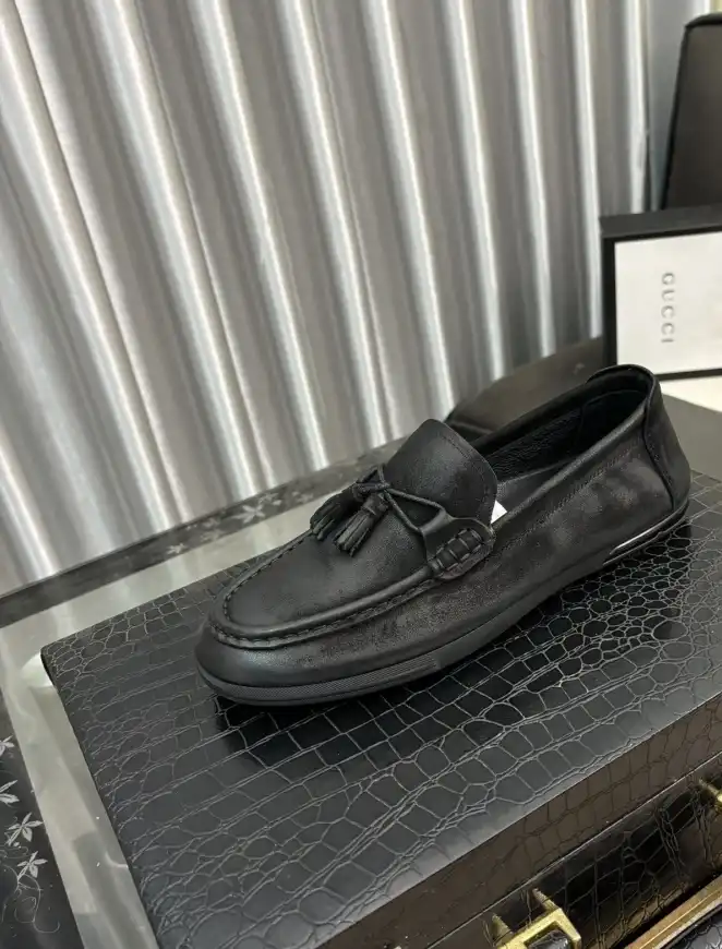 hype Gucci Leather Shoes