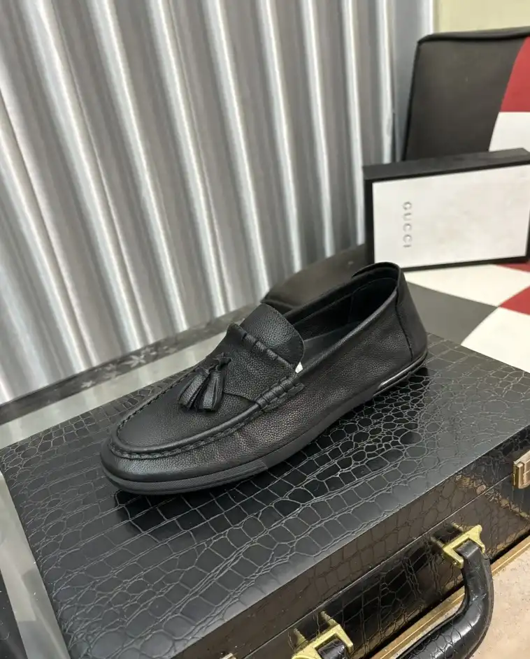 hype Gucci Leather Shoes