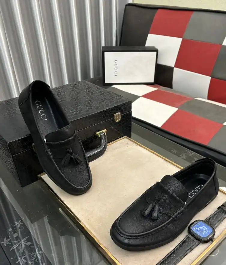 hype Gucci Leather Shoes