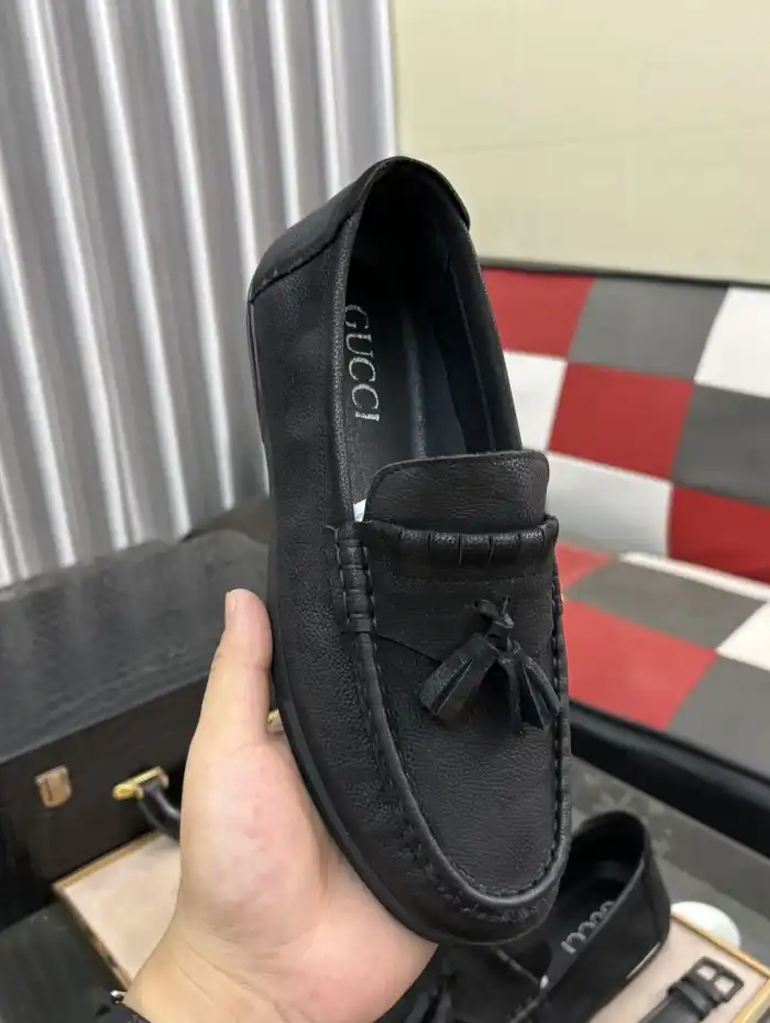 hype Gucci Leather Shoes