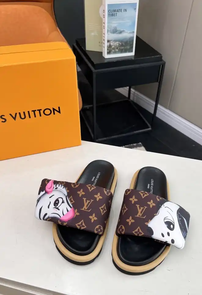 hype LV Slippers