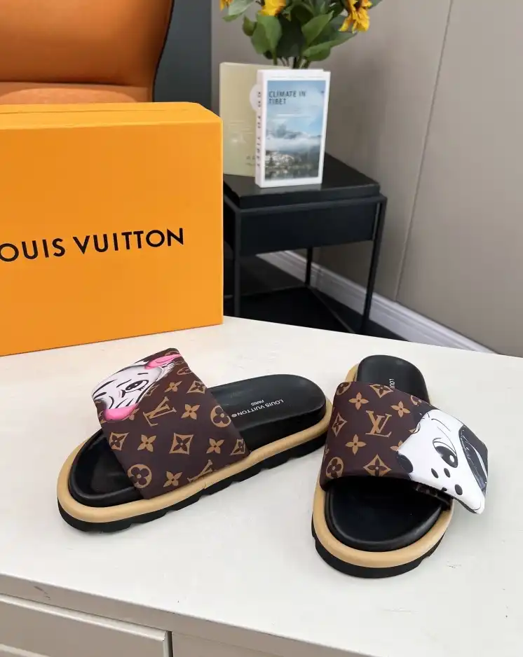 hype LV Slippers