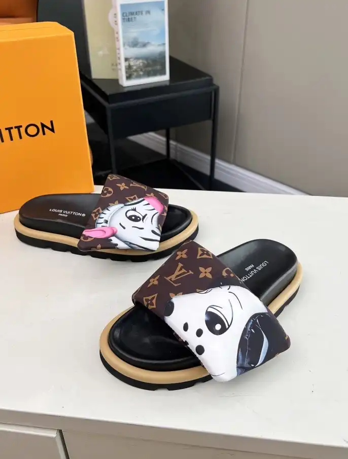 hype LV Slippers