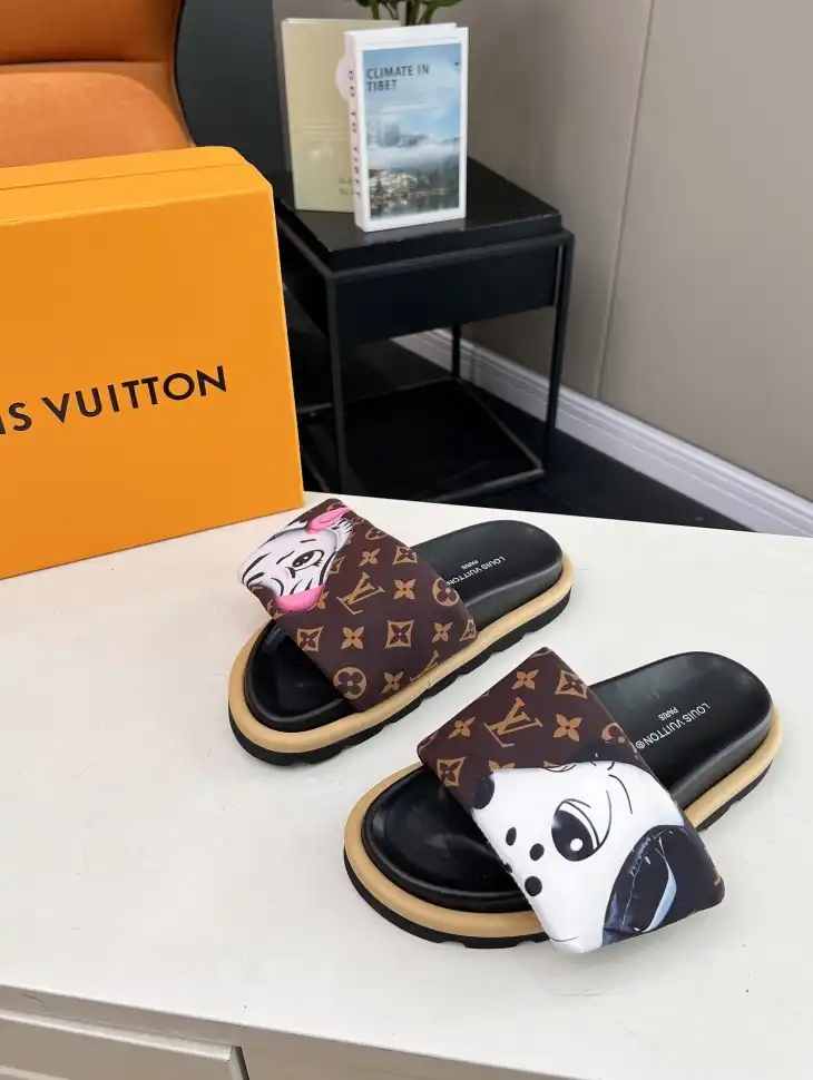 hype LV Slippers