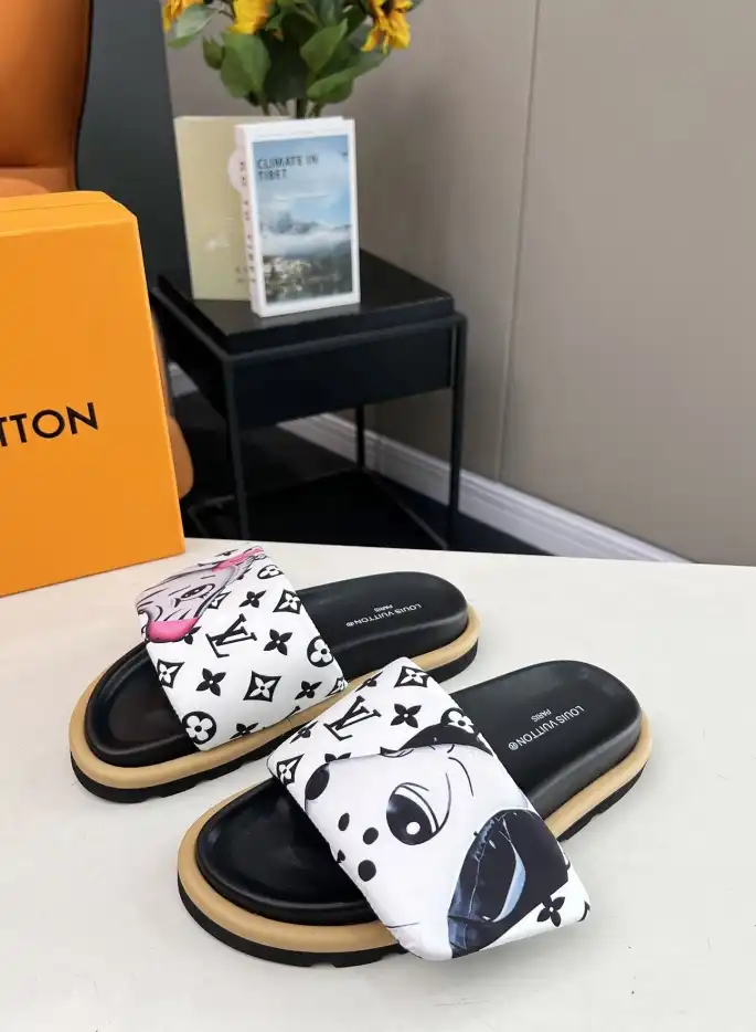 hype LV Slippers