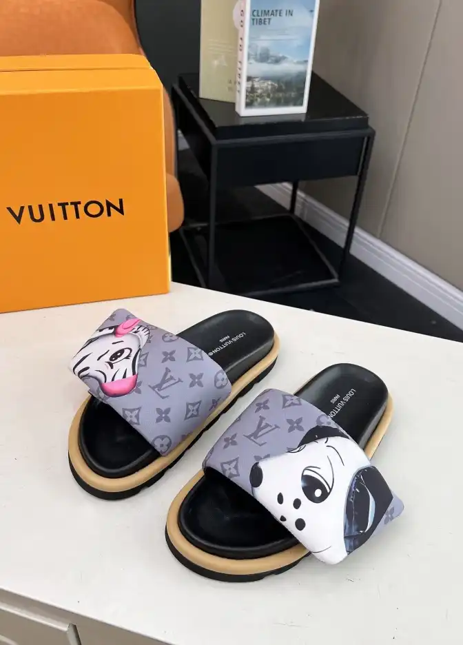 hype LV Slippers