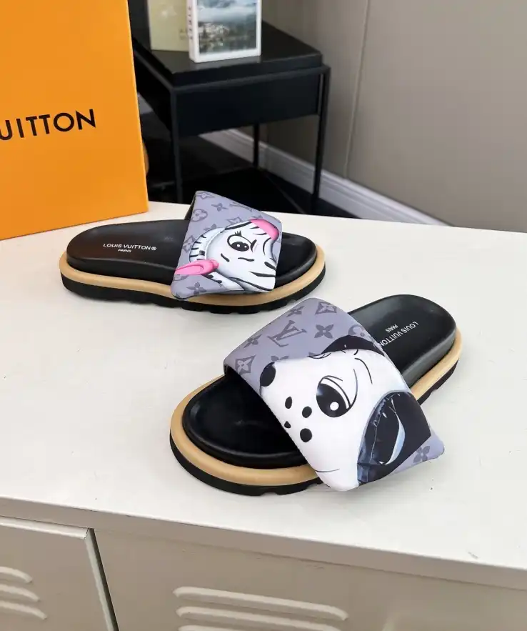 hype LV Slippers