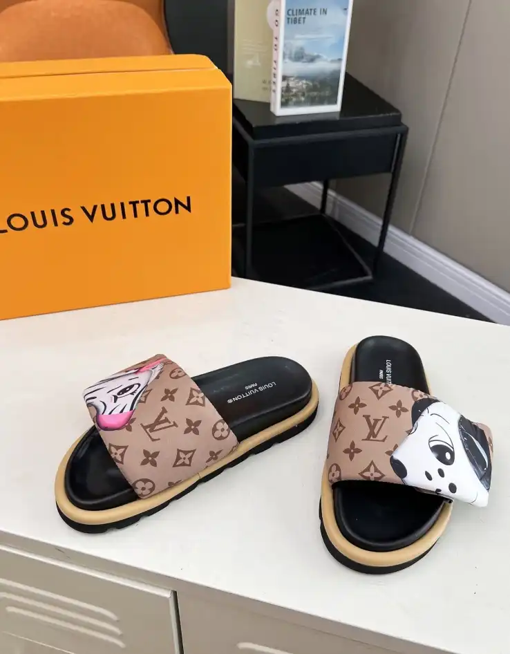 hype LV Slippers