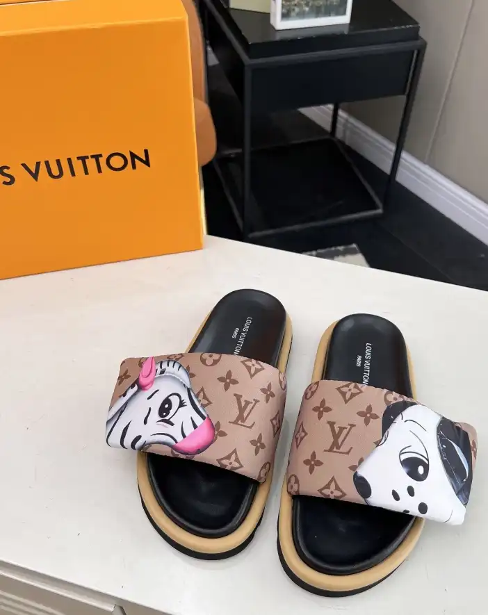 hype LV Slippers