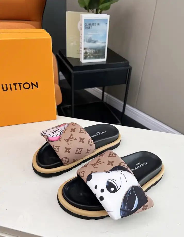 hype LV Slippers