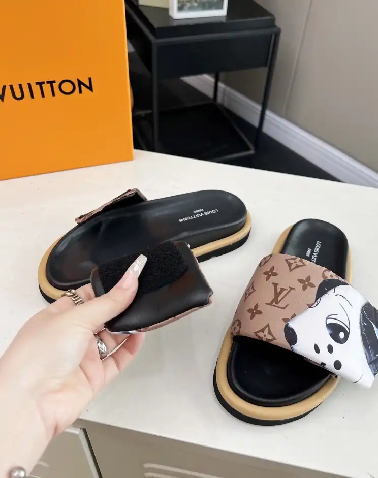 hype LV Slippers