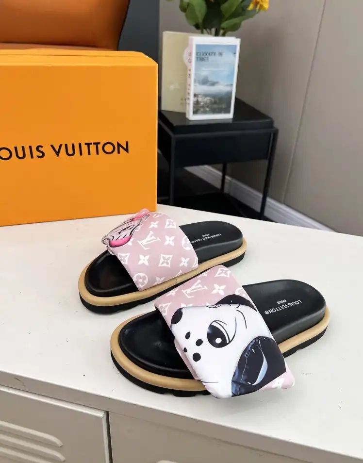 hype LV Slippers