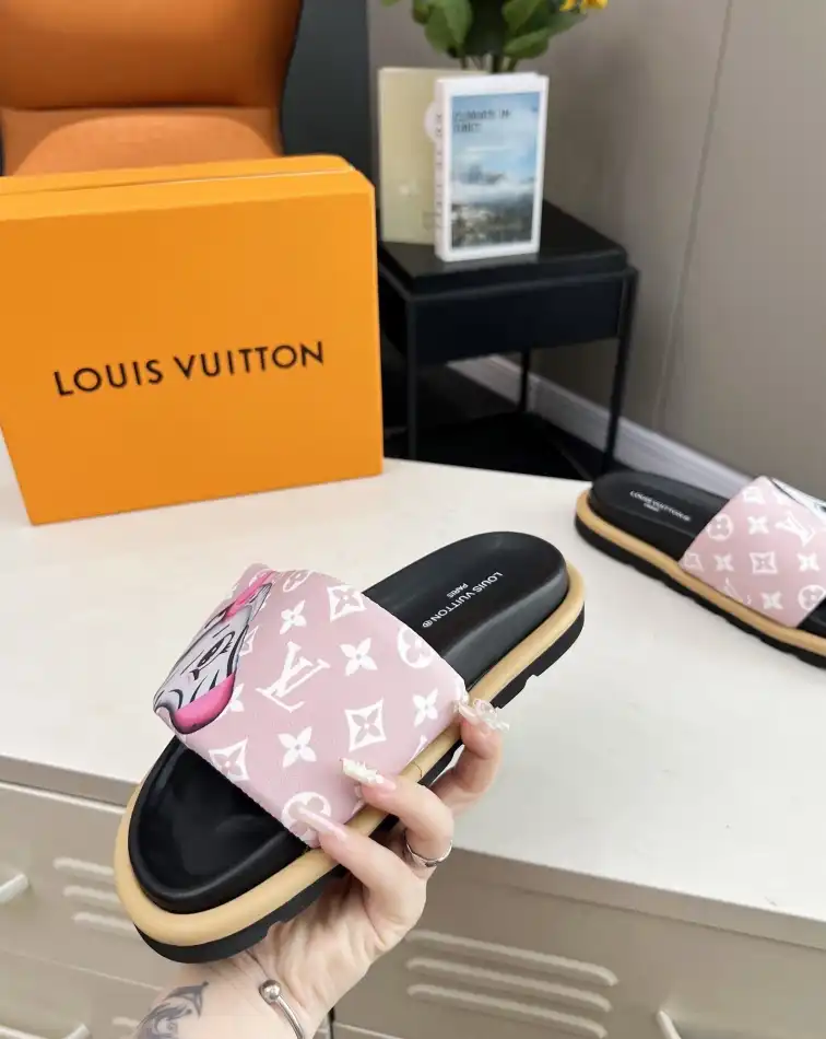 hype LV Slippers