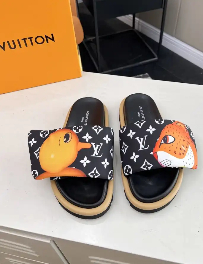 hype LV Slippers