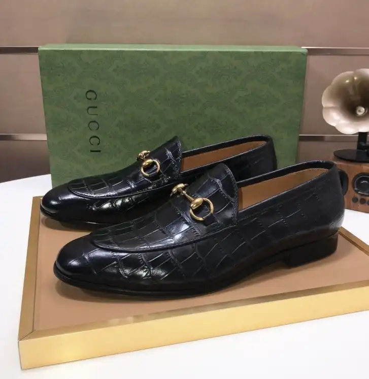 hype Gucci Leather Shoes