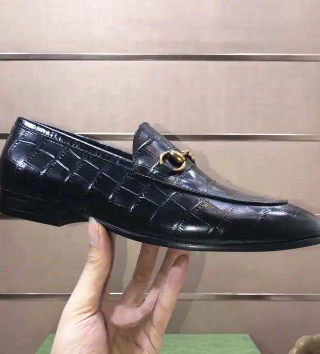 hype Gucci Leather Shoes