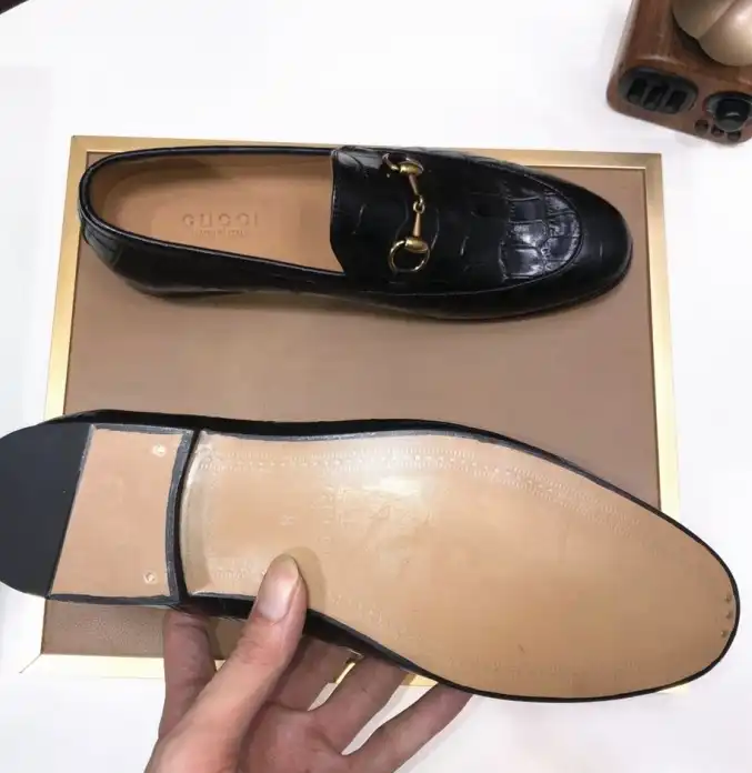 hype Gucci Leather Shoes