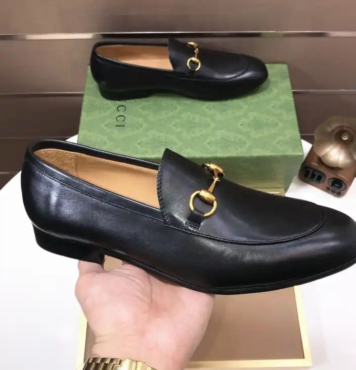 hype Gucci Leather Shoes