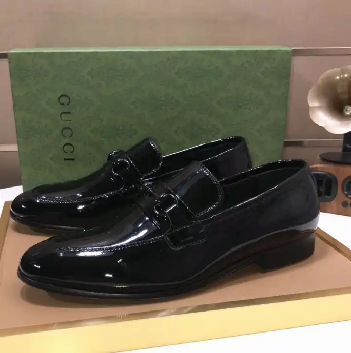 hype Gucci Leather Shoes