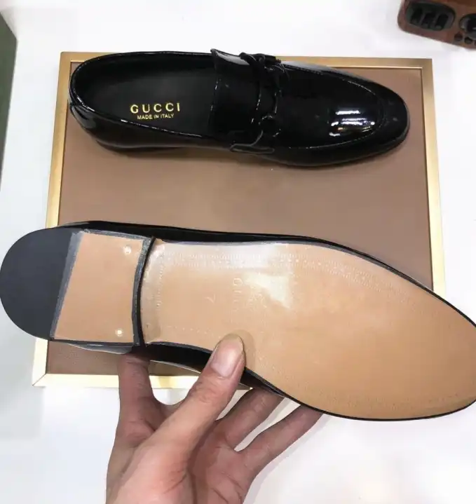 hype Gucci Leather Shoes