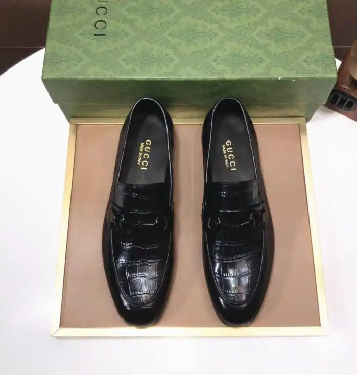 hype Gucci Leather Shoes